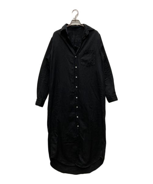 Frank&Eileen（フランクアンドアイリーン）Frank&Eileen (フランクアンドアイリーン) シャツワンピース ブラック サイズ:XSの古着・服飾アイテム