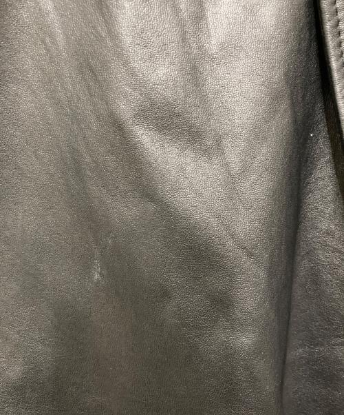 Microsoft（マイクロソフト）Microsoft (マイクロソフト) 90's 企業ロゴ レザージャケット ブラック サイズ:XXXLの古着・服飾アイテム