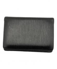 LOUIS VUITTON（ルイ ヴィトン）の古着「カードケース」｜ブラック