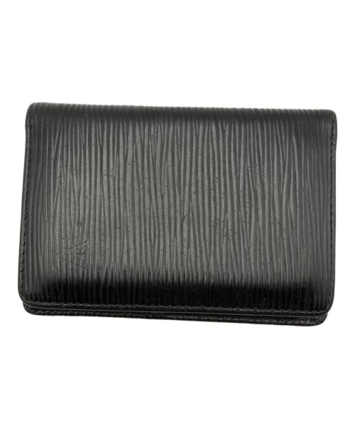 LOUIS VUITTON（ルイ ヴィトン）LOUIS VUITTON (ルイ ヴィトン) カードケース ブラックの古着・服飾アイテム
