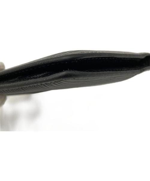 LOUIS VUITTON（ルイ ヴィトン）LOUIS VUITTON (ルイ ヴィトン) カードケース ブラックの古着・服飾アイテム