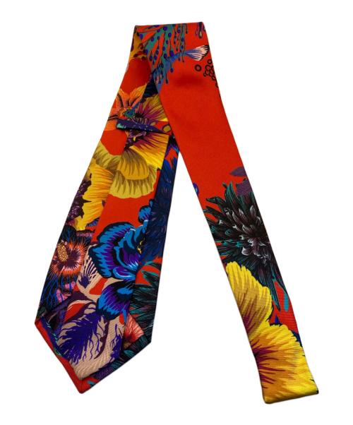 PAUL SMITH（ポールスミス）PAUL SMITH (ポールスミス) フローラルシルクネクタイ レッド サイズ:表記無しの古着・服飾アイテム