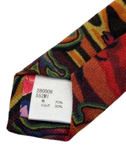 PAUL SMITH（ポールスミス）Paul Smith (ポールスミス) ウールシルクネクタイ マルチカラー サイズ:表記無しの古着・服飾アイテム