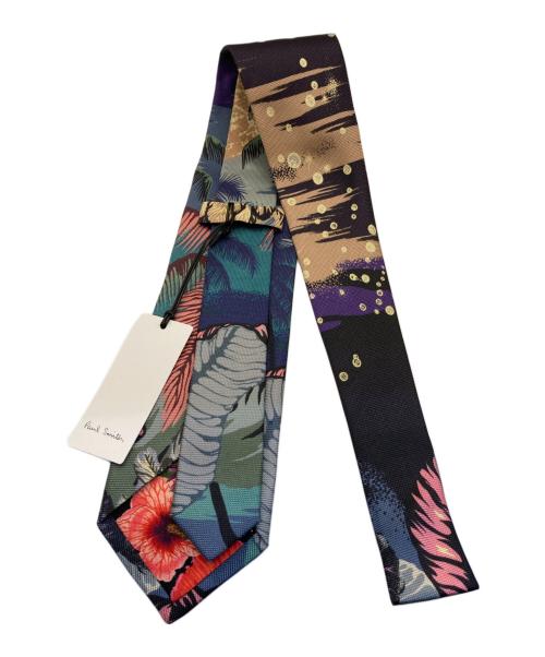 PAUL SMITH（ポールスミス）Paul Smith (ポールスミス) フローラルシルクネクタイ マルチカラー サイズ:表記無しの古着・服飾アイテム