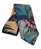 PAUL SMITHポールスミス）の古着「フローラルシルクネクタイ」｜マルチカラー