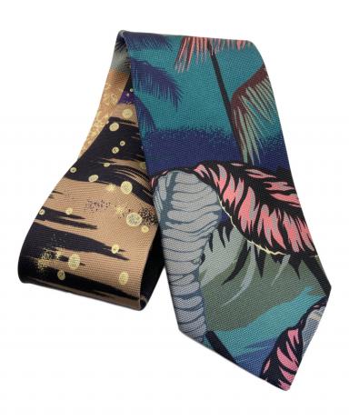 中古・古着通販】Paul Smith (ポールスミス) フローラルシルクネクタイ
