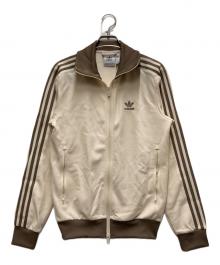 adidas（アディダス）の古着「アディカラー クラシック トラックトップ」｜ベージュ
