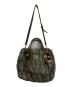 PRADA (プラダ) ギャザー2WAYバッグ グリーン：35000円