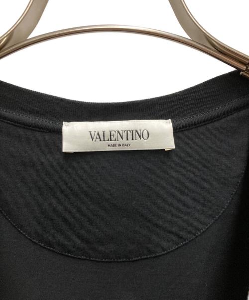 VALENTINO（ヴァレンティノ）VALENTINO (ヴァレンティノ) VLTNロゴプリントTシャツ ブラック サイズ:XSの古着・服飾アイテム