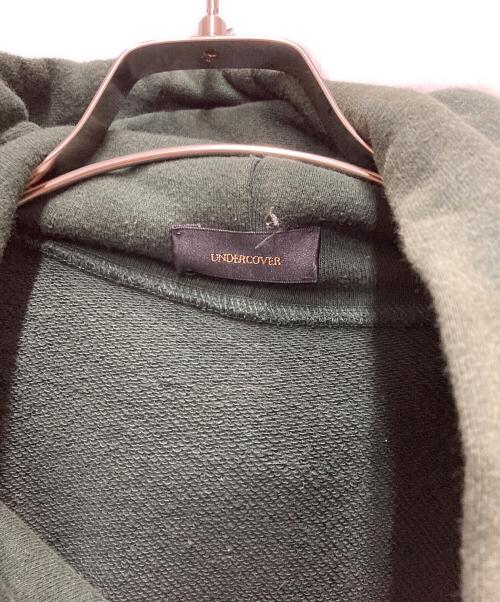 UNDERCOVER（アンダーカバー）UNDERCOVER (アンダーカバー) 15AW プルオーバーパーカー グリーン サイズ:3の古着・服飾アイテム