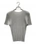 PLEATS PLEASE (プリーツプリーズ) プリーツTシャツ グレー サイズ:3：13000円