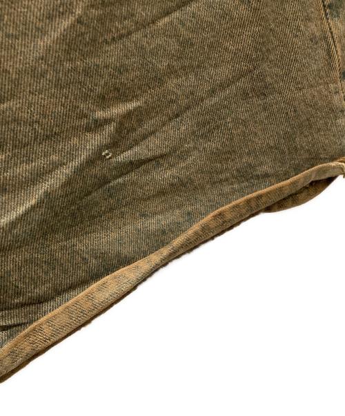EGONLAB（エゴンラボ）EGONLAB (エゴンラボ) 24AW Destroyed Denim Pants ブラウン サイズ:XSの古着・服飾アイテム