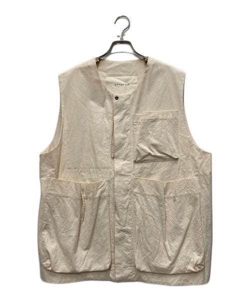 toogood（トゥーグッド）toogood (トゥーグッド) the roper gilet(ザ ローパージレ) ベージュ サイズ:XLの古着・服飾アイテム