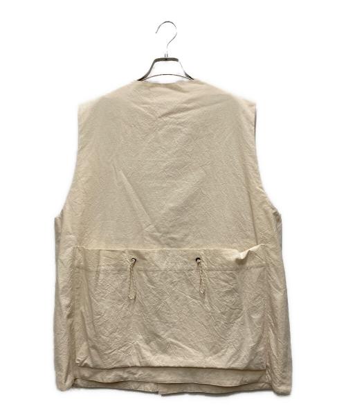 toogood（トゥーグッド）toogood (トゥーグッド) the roper gilet(ザ ローパージレ) ベージュ サイズ:XLの古着・服飾アイテム