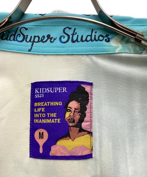 kidsuper（キッドスーパー）KIDSUPER (キッドスーパー) グラフィックプリントシャツジャケット マルチカラー サイズ:Ⅿの古着・服飾アイテム