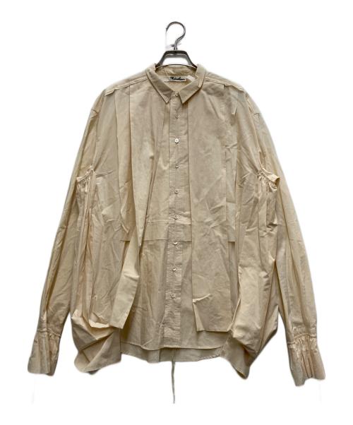 Midokawa（ミドカワ）Midokawa (ミドカワ) 22SSデザインシャツ ベージュ サイズ:Ｆの古着・服飾アイテム