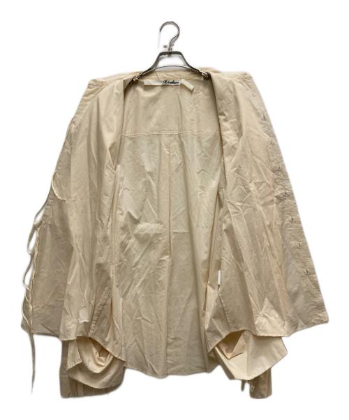 Midokawa（ミドカワ）Midokawa (ミドカワ) 22SSデザインシャツ ベージュ サイズ:Ｆの古着・服飾アイテム