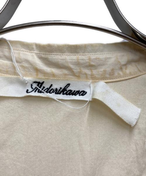Midokawa（ミドカワ）Midokawa (ミドカワ) 22SSデザインシャツ ベージュ サイズ:Ｆの古着・服飾アイテム