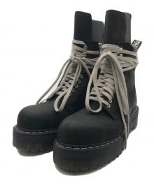 Dr.Martens×RICK OWENS（ドクターマーチン×リックオウエンス）の古着「STEEL TOE QUAD」｜ブラック