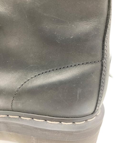 Dr.Martens（ドクターマーチン）Dr.Martens (ドクターマーチン) RICK OWENS (リックオウエンス) STEEL TOE QUAD ブラック サイズ:US 10の古着・服飾アイテム