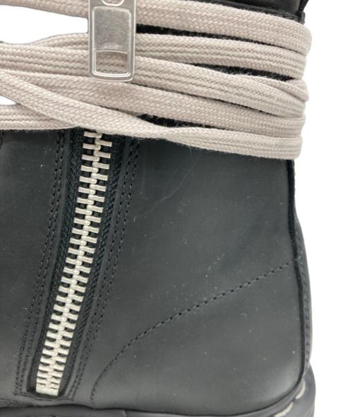 Dr.Martens（ドクターマーチン）Dr.Martens (ドクターマーチン) RICK OWENS (リックオウエンス) STEEL TOE QUAD ブラック サイズ:US 10の古着・服飾アイテム