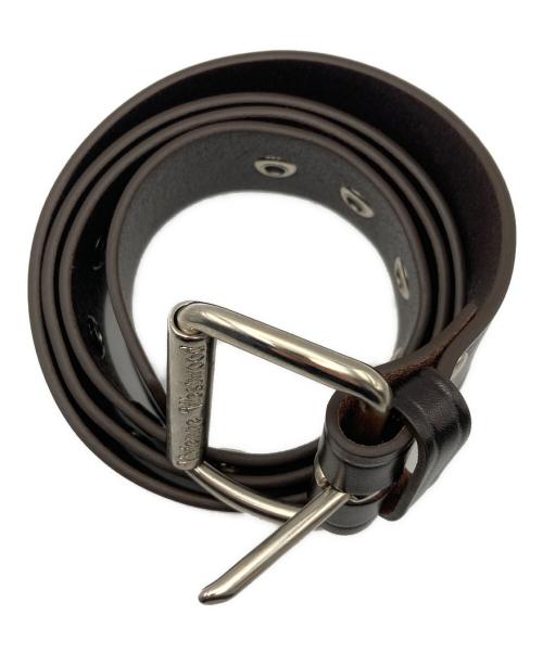 Vivienne Westwood（ヴィヴィアンウエストウッド）Vivienne Westwood (ヴィヴィアンウエストウッド) レザーベルト ブラウンの古着・服飾アイテム