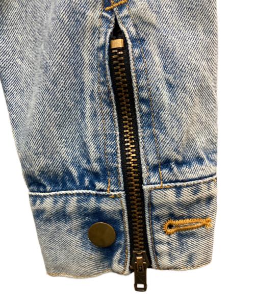 INSCRIRE（アンスクリア）INSCRIRE (アンスクリア) Denim Riders Jacket インディゴ サイズ:36の古着・服飾アイテム