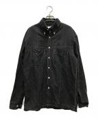 LEMAIREルメール）の古着「BLACK MILITARY SHIRT」｜ブラック
