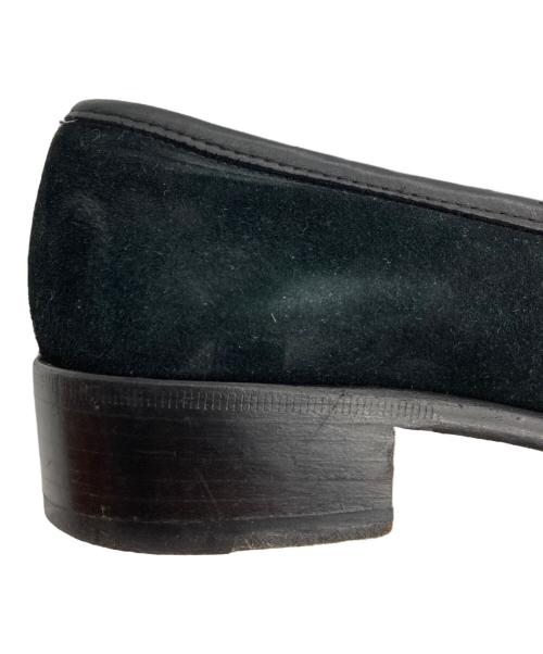 Salvatore Ferragamo（サルヴァトーレ フェラガモ）Salvatore Ferragamo (サルヴァトーレ フェラガモ) ピットコインローファー ブラック サイズ:5 1/2の古着・服飾アイテム