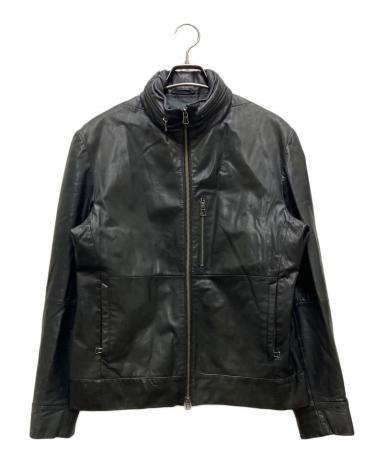 中古・古着通販】MORGAN HOMME (モルガンオム) ダブルジップレザー