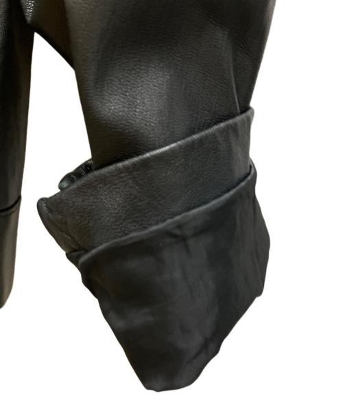 MORGAN HOMME（モルガンオム）MORGAN HOMME (モルガンオム) ダブルジップレザージャケット ブラック サイズ:不明の古着・服飾アイテム