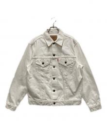 Hysteric Glamour（ヒステリックグラマー）の古着「KINKY JEANSデニムジャケット」｜ホワイト