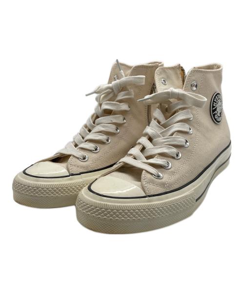 Hysteric Glamour（ヒステリックグラマー）Hysteric Glamour (ヒステリックグラマー) キャンバススニーカー ベージュ サイズ:27cmの古着・服飾アイテム
