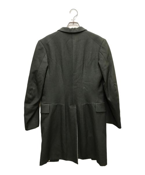 COMME des GARCONS（コムデギャルソン）COMME des GARCONS (コムデギャルソン) 燕尾ロングジャケット オリーブ サイズ:Sの古着・服飾アイテム