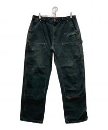 CarHartt（カーハート）の古着「90's ダブルニーペインターパンツ」｜ブラック