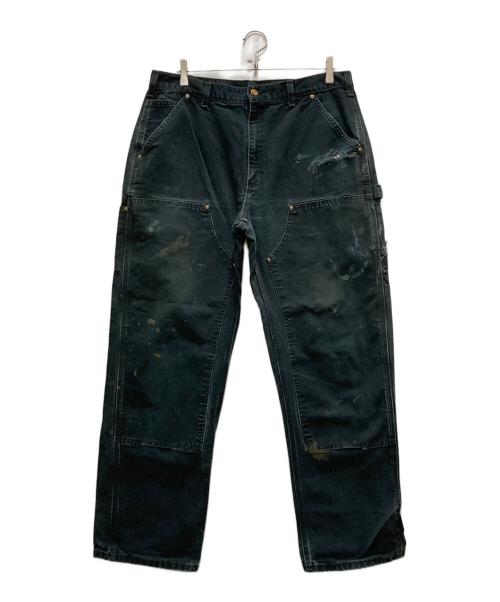 CarHartt（カーハート）CarHartt (カーハート) 90's ダブルニーペインターパンツ ブラック サイズ:91cm (W36)の古着・服飾アイテム