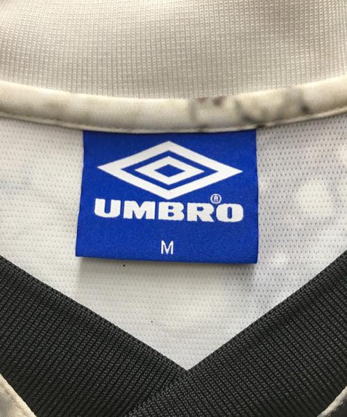 UMBRO（アンブロ）UMBRO (アンブロ) BAL (バル) LS SOCCER JERSEY ホワイト サイズ:Mの古着・服飾アイテム