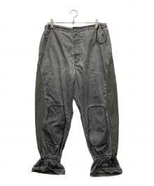 BAL（バル）の古着「ピグメントナイロントラックパン」｜グレー