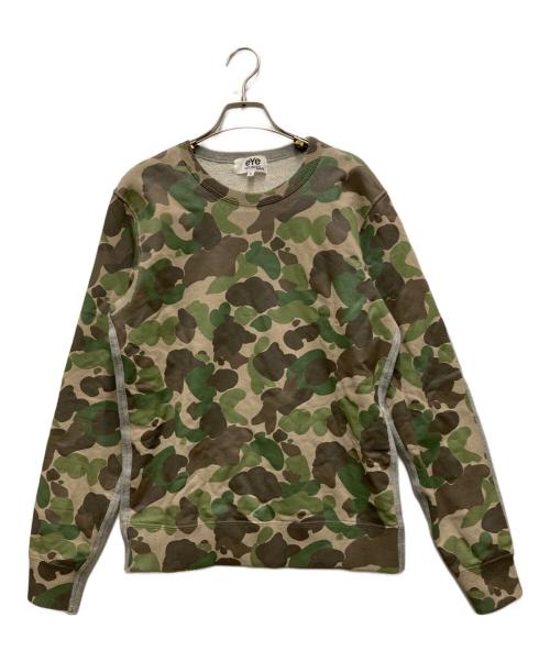 eYe COMME des GARCONS JUNYAWATANABE MAN（アイ コム デ ギャルソン ジュンヤ ワタナベ マン）eYe COMME des GARCONS JUNYAWATANABE MAN (アイ コム デ ギャルソン ジュンヤ ワタナベ マン) ドッキングスウェット グレー×カーキ サイズ:Sの古着・服飾アイテム