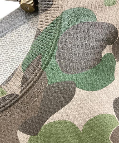 eYe COMME des GARCONS JUNYAWATANABE MAN（アイ コム デ ギャルソン ジュンヤ ワタナベ マン）eYe COMME des GARCONS JUNYAWATANABE MAN (アイ コム デ ギャルソン ジュンヤ ワタナベ マン) ドッキングスウェット グレー×カーキ サイズ:Sの古着・服飾アイテム