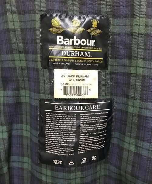 Barbour（バブアー）Barbour (バブアー) オイルドジャケット ネイビー サイズ:不明の古着・服飾アイテム