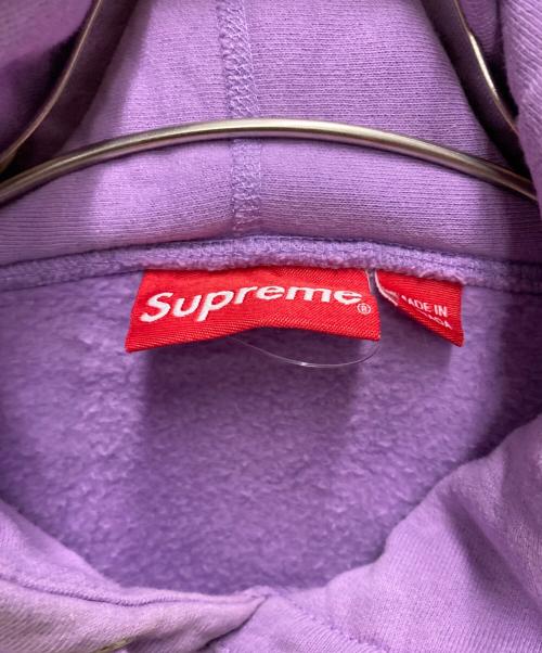 SUPREME（シュプリーム）Supreme (シュプリーム) 17ss Multi Color Classic Logo Hooded Sweatshirt パープル サイズ:Lの古着・服飾アイテム