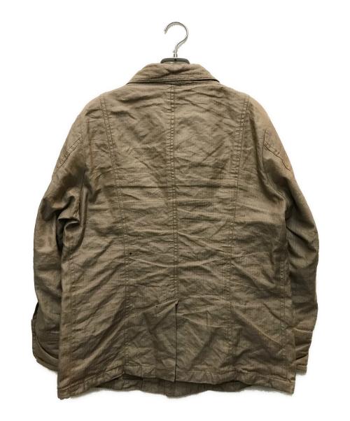 GIORGIO ARMANI（ジョルジョアルマーニ）GIORGIO ARMANI (ジョルジョアルマーニ) サファリジャケット ベージュ サイズ:52の古着・服飾アイテム