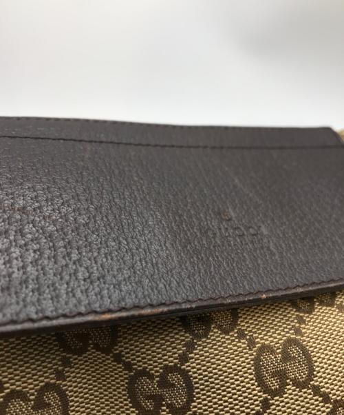 GUCCI（グッチ）GUCCI (グッチ) ウエストポーチ ブラウンの古着・服飾アイテム
