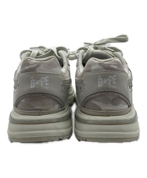 A BATHING APE（アベイシングエイプ）A BATHING APE (アベイシングエイプ) SHARK BAPE STA #1 グレー サイズ:US 12の古着・服飾アイテム