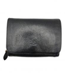 IL BISONTE（イル ビゾンテ）の古着「2つ折り財布」｜ブラック