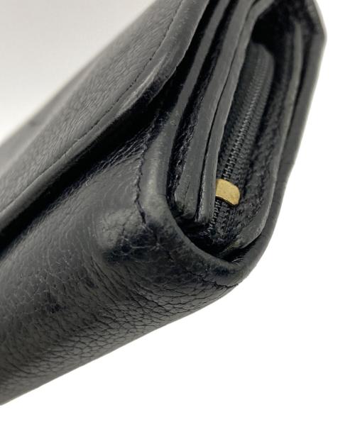 IL BISONTE（イル ビゾンテ）IL BISONTE (イル ビゾンテ) 2つ折り財布 ブラックの古着・服飾アイテム