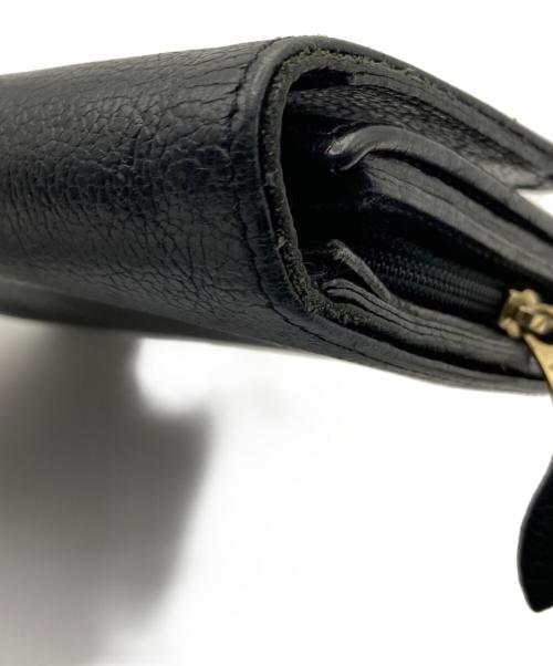 IL BISONTE（イル ビゾンテ）IL BISONTE (イル ビゾンテ) 2つ折り財布 ブラックの古着・服飾アイテム