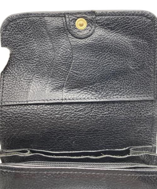 IL BISONTE（イル ビゾンテ）IL BISONTE (イル ビゾンテ) 2つ折り財布 ブラックの古着・服飾アイテム
