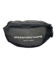 ALEXANDER WANG（アレキサンダー・ワン）の古着「メッシュボディバッグ」｜ブラック